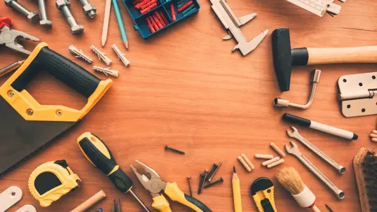 Tools on the table