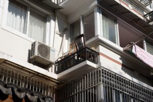 air conditioner unit outside home during hot summer Wasatch Front Utah